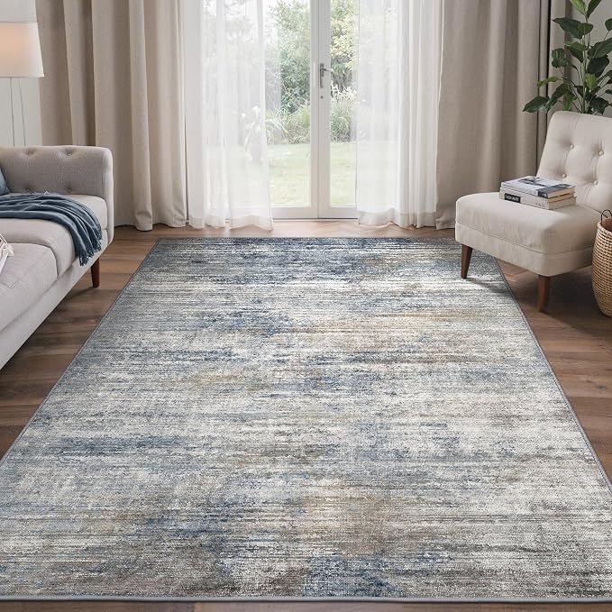 BEIMO Area Rugs 8x10 for Living Room Bedroom, Modern Abstract Machine Washable - Image 2