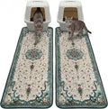 Hompet Cat Litter Mat 2 Pack, 20x60 Large Machine Washable Trapping Mats by Hompet