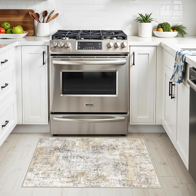 2x3 Washable Non-Slip Area Rug - Image 3