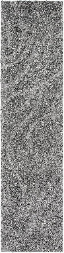 SAFAVIEH Florida Shag Collection Runner Rug - Image 2