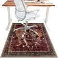 48"x60" Office Chair Mat for Hardwood Tile Floor, Under Desk Carpet Protector by BESBLEE