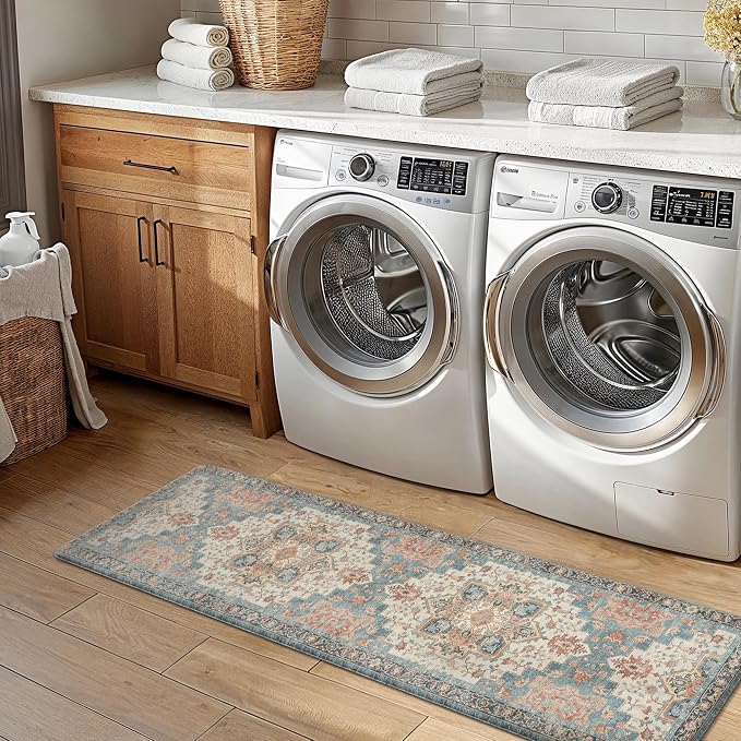 GENIMO Kitchen Mats for Floor 2PCs, Washable Anti Fatigue Mat for Cushioned - Image 7