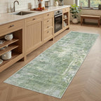 Soalmost Runner Rug 2x6 Washable Non-Slip Kitchen Runner Rugs by Soalmost