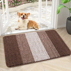 Kitinjoy Indoor Outdoor Door Mat, 30x17 Non-Slip Absorbent Dirt Trapper by Kitinjoy
