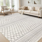 cotiled 10x14 Area Rugs Living Room Rug: Washable Boho Rugs by COTILED