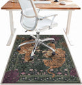 36"x48" Office Chair Mat for Hardwood Tile Floor, Under Desk Carpet Protector by BESBLEE