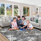 Washable Rug 6x9 Area Rugs: Soft Large Living Room Rug - Image 9