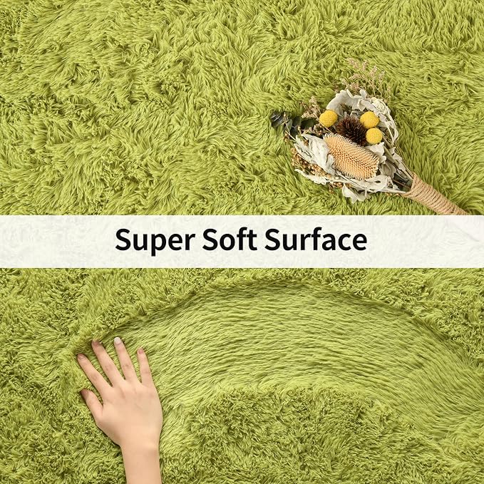 Merelax Modern Soft Fluffy Shaggy Rug - Image 6
