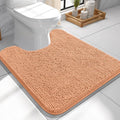 OLANLY Toilet Rugs U-Shaped 24x24, Extra Soft Absorbent Chenille Contour by OLANLY