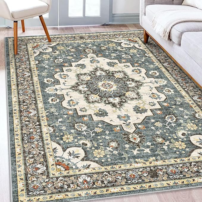 TOPRUUG Washable Oriental Area Rug by TOPRUUG