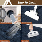 COSY HOMEER 48x20Inch/30X20Inch Kitchen Rugs Sets Non-Slip Washable Kitchen Mats - Image 4