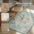 48"x72" Office Chair Mat for Hardwood Tile Floor, Under Desk Carpet Protector - Image 3