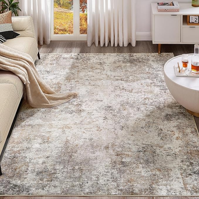 UERMEI 9x12 Washable Area Rug by UERMEI
