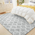 Litanika 5x8 Geometric Shag Area Rug - Image 3