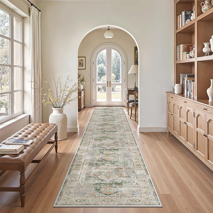 Madane Hallway Runner Rug 2x12, Extra Long Washable Runner Rugs - Image 7