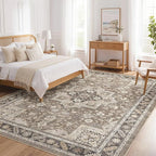 Vintage Living Room Area Rug 6x9 - Image 9