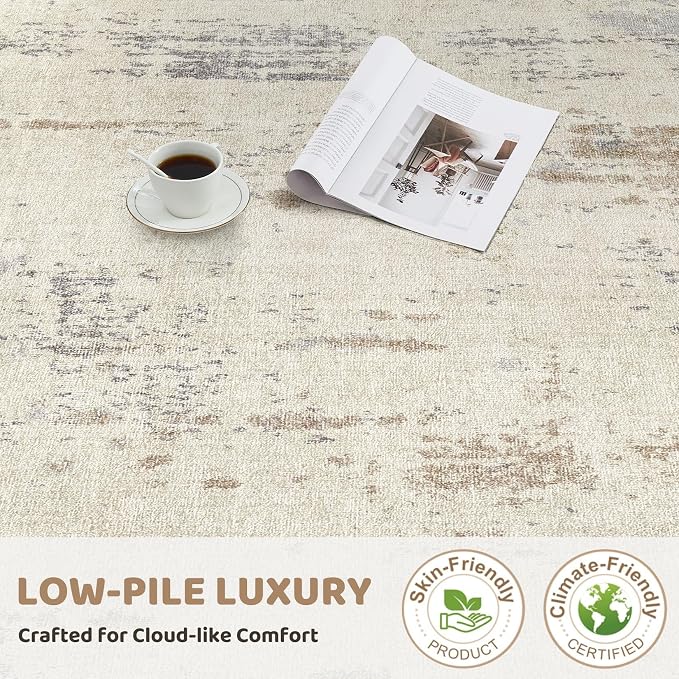 UERMEI 10x14 Washable Area Rug - Image 7