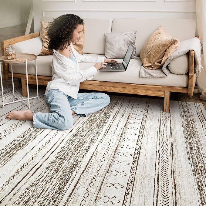 Tortania Area Rug Living Room Rugs - Image 8
