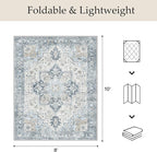 GENIMO Outdoor & Indoor Area Rug 8'x10', Waterproof, Non-Shedding, Easy Cleaning - Image 2