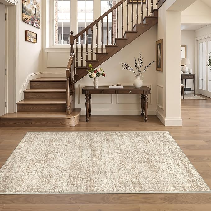 Area Rugs 4x6 for Living Room, Non-Slip Backing Small Kids Rugs for Bedroom - Image 4