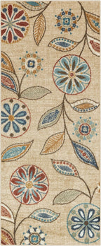 Maples Rugs Reggie Floral Runner Rug by MaplesRugs