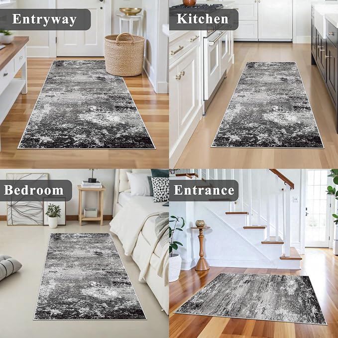 3x5 Washable Entryway Rug – Non-Slip Rubber Backed Small Area Rug - Image 6