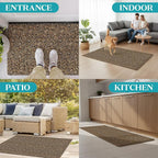 Premium Microfiber Indoor Door Mat – 36"x60" Washable Entry Mat, Waterproof - Image 6
