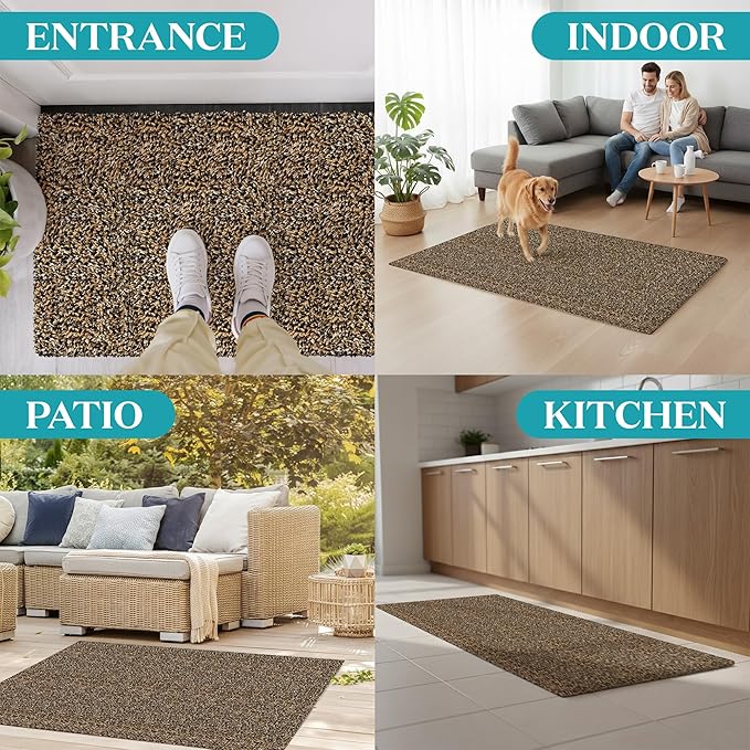 Premium Microfiber Indoor Door Mat – 24"x36" Washable Entry Mat, Waterproof - Image 6