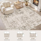 UERMEI 5x7 Area Rug Living Room Rugs - Image 3
