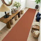 KOZYFLY Orange 2.5'x14' Runners Rugs - Image 8