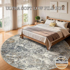 8ft Washable Round Rug - Image 5
