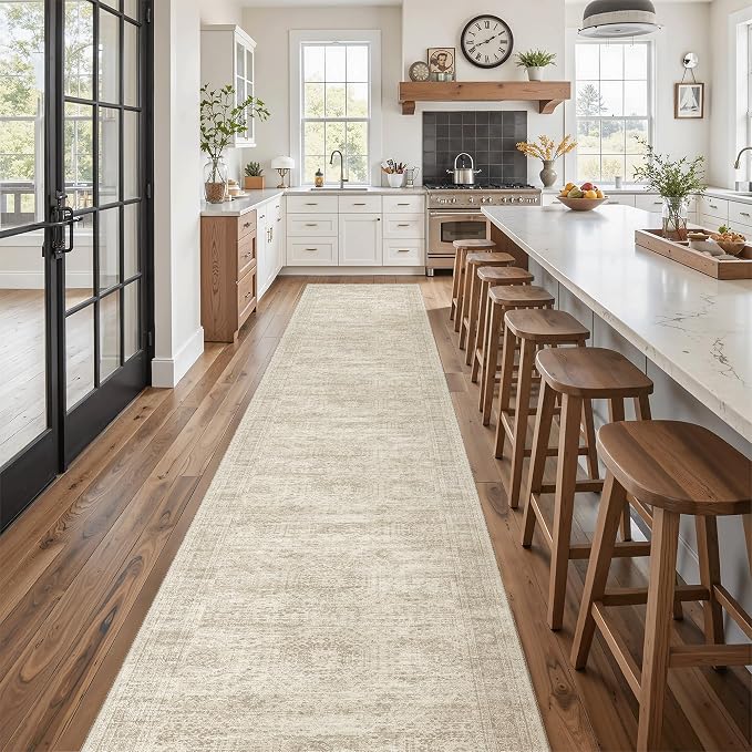 Soalmost Runner Rug 2'6" x 16' Washable Non-Slip 2.5x16 ft Long Runner Rugs - Image 4