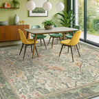 Boho Dining Room Rugs for Under Table 9x12 - Image 6