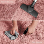 YJ.GWL Fluffy Runner Rugs for Bedroom Living Room Soft Shag Rug 2x6 Feet - Image 5
