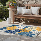 GENIMO Indoor Outdoor Area Rug for Entryway, Machine Washable, Waterproof - Image 4