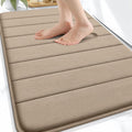 OLANLY Memory Foam Bath Mat 34x21, Super Soft Absorbent Bathroom Rugs, Quick Dry by OLANLY
