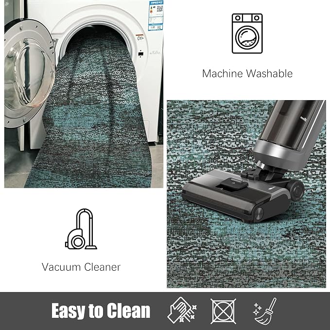 RUGSURE Washable Area Rug - Image 7