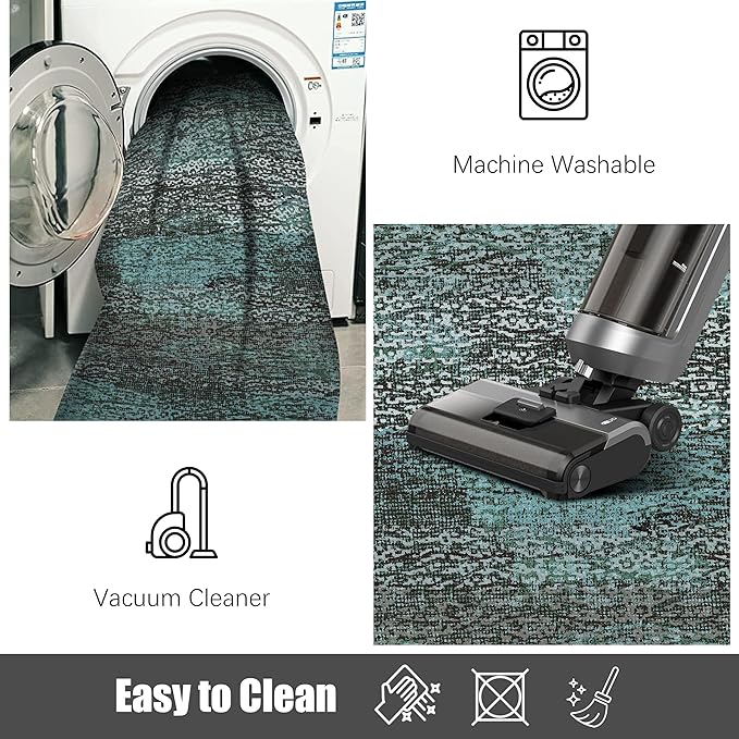 RUGSURE Washable Area Rug - Image 7