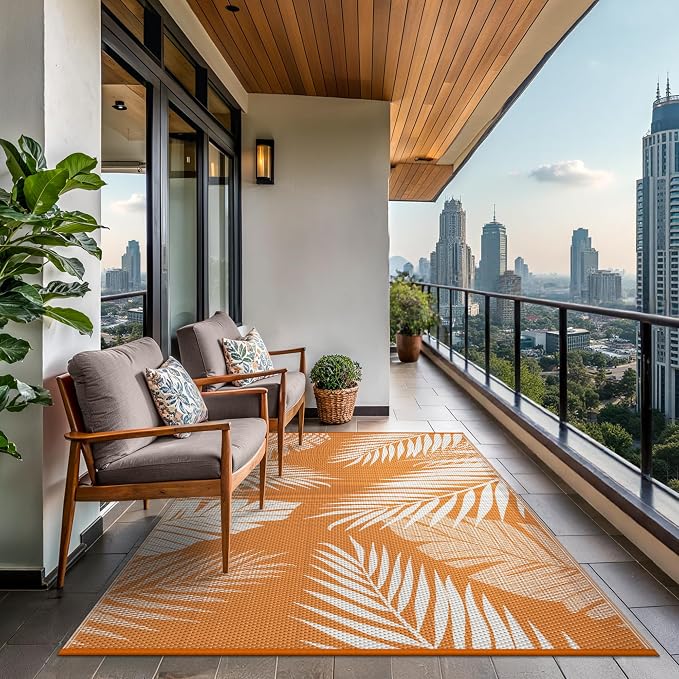GENIMO Outdoor Rug 6' x 9' Waterproof - Image 4