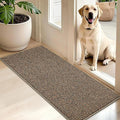 BEQHAUSE Dirt Trapper Door Mat 20" x 48", Non-Slip Washable Doormats Entrance by BEQHAUSE