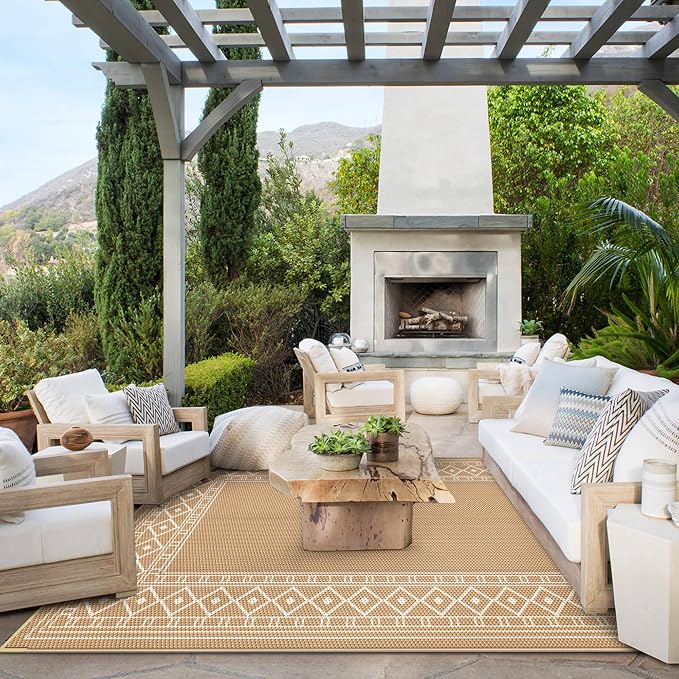 GENIMO Outdoor Rug Waterproof 6'x9' - Image 2