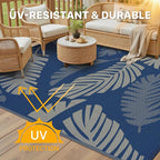 GENIMO Waterproof Outdoor Rug 6' x 9' - Image 4