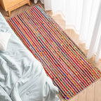 Hausattire Bohemian Braided Runner Rug 2'x6' - Image 2
