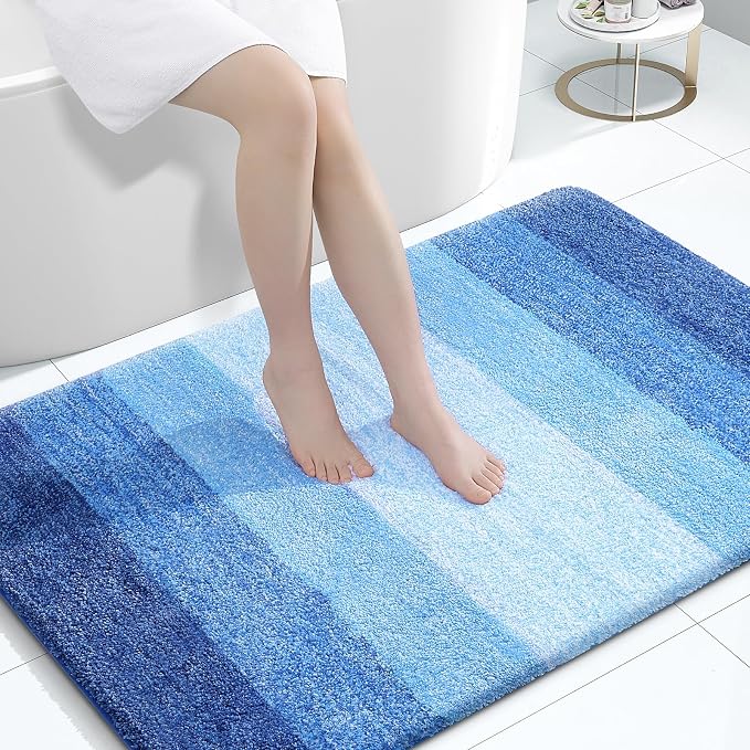 OLANLY Large Bathroom Rugs Mat 44x32, Extra Soft Absorbent Microfiber Bath Rugs by OLANLY