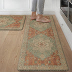 GENIMO Kitchen Mats for Floor 2PCs, Washable Anti Fatigue Mat for Cushioned by GENIMO