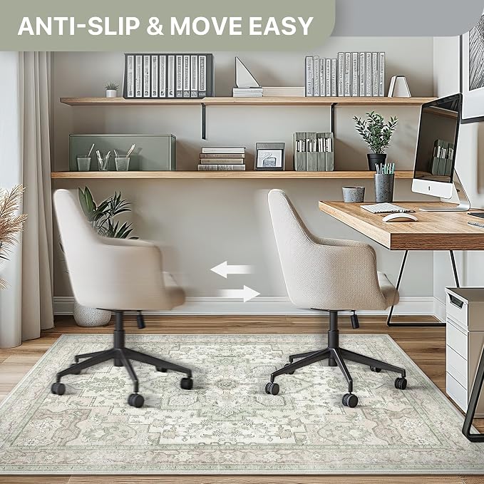 36"x60" Office Chair Mat for Hardwood Tile Floor, Under Desk Carpet Protector - Image 5