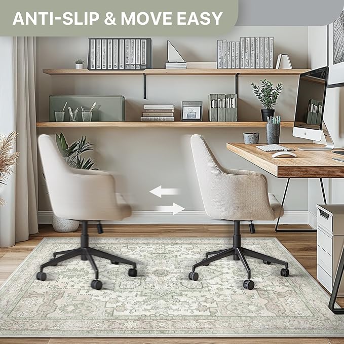 36"x48" Office Chair Mat for Hardwood Tile Floor, Under Desk Carpet Protector - Image 5