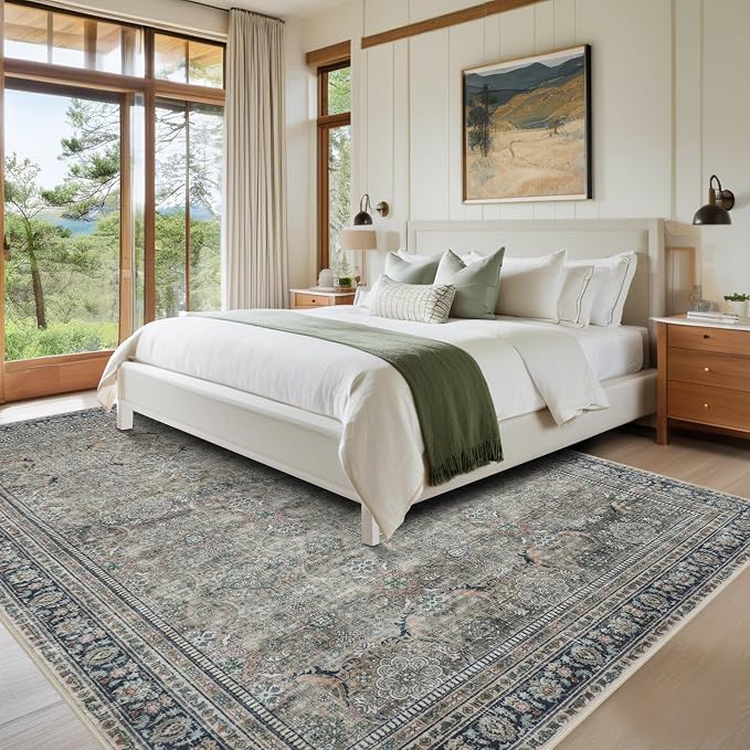 Srugn Washable Rugs 8x10 Area Rugs - Image 7