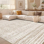 Nakagishi Area Rug Living Room Rugs: 6x9 Large Soft Machine Washable Boho by NakagishiAreaRug