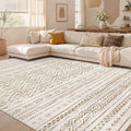 Nakagishi Area Rug Living Room Rugs: 8x10 Large Soft Machine Washable Boho by NakagishiAreaRug